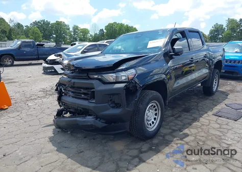 2025 Chevrolet Colorado 2Wd Wt from USA, damaged, VIN 1GCPSBEK4S1153119